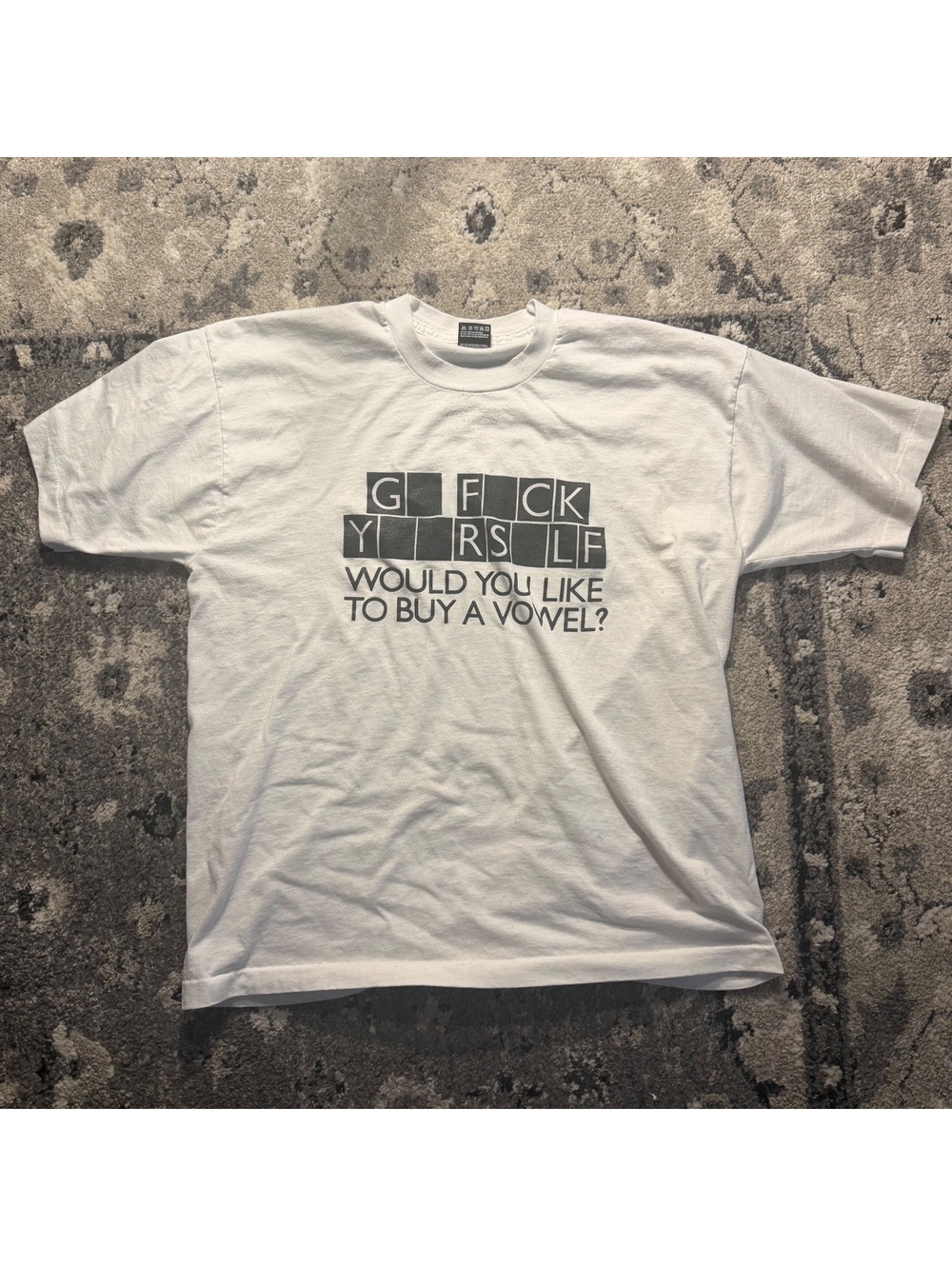 Vintage T-Shirt Go F Yourself Profanity